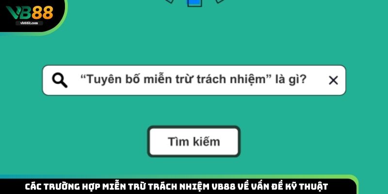 Tình huống ở các điều khoản miễn trừ